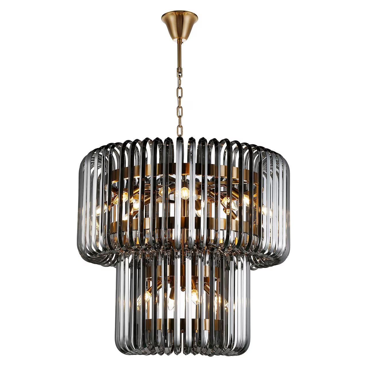 Richmond Interiors Hanglamp Bryon - Smoke