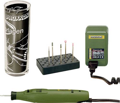 Proxxon Micromot GG12 Graviergerät mit Zubehör, inkl. Koffer 11teilig 18W