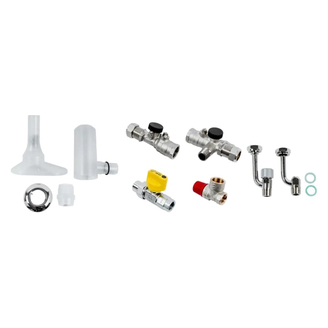 KG Wolf Wolf Anschluss-Set Kombithermen AP inkl. KFE-Hahn und therm. Sicherung (2072345)