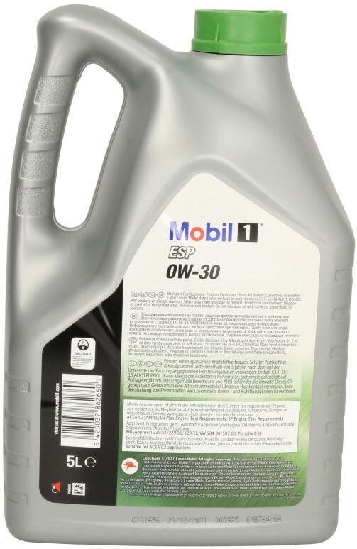 Motoröl MOBIL 157749 ESP 0W30 5L