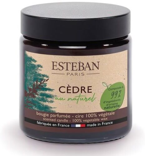 Nature & Decouvertes Vela Perfumada Esteban - Cedro 90gr - Nature & Découvertes