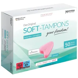 «Soft-Tampons Normal» 50 Stück, fadenlos, weich, diskret (50 Stück) 50 St