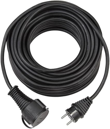 Brennenstuhl BREMAXX Verlengkabel, 25 m, zwart, IP44