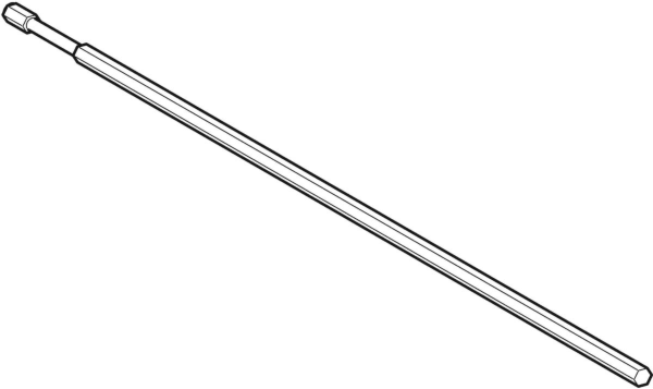 Geberit Verlängerungsstück f. Wandbefestigung 597208000 Wand-WC-/Bidet, Länge 20,3 cm