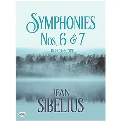 Symphonies Nos. 6 and 7 in Full Score, Sachbücher von Jean Sibelius
