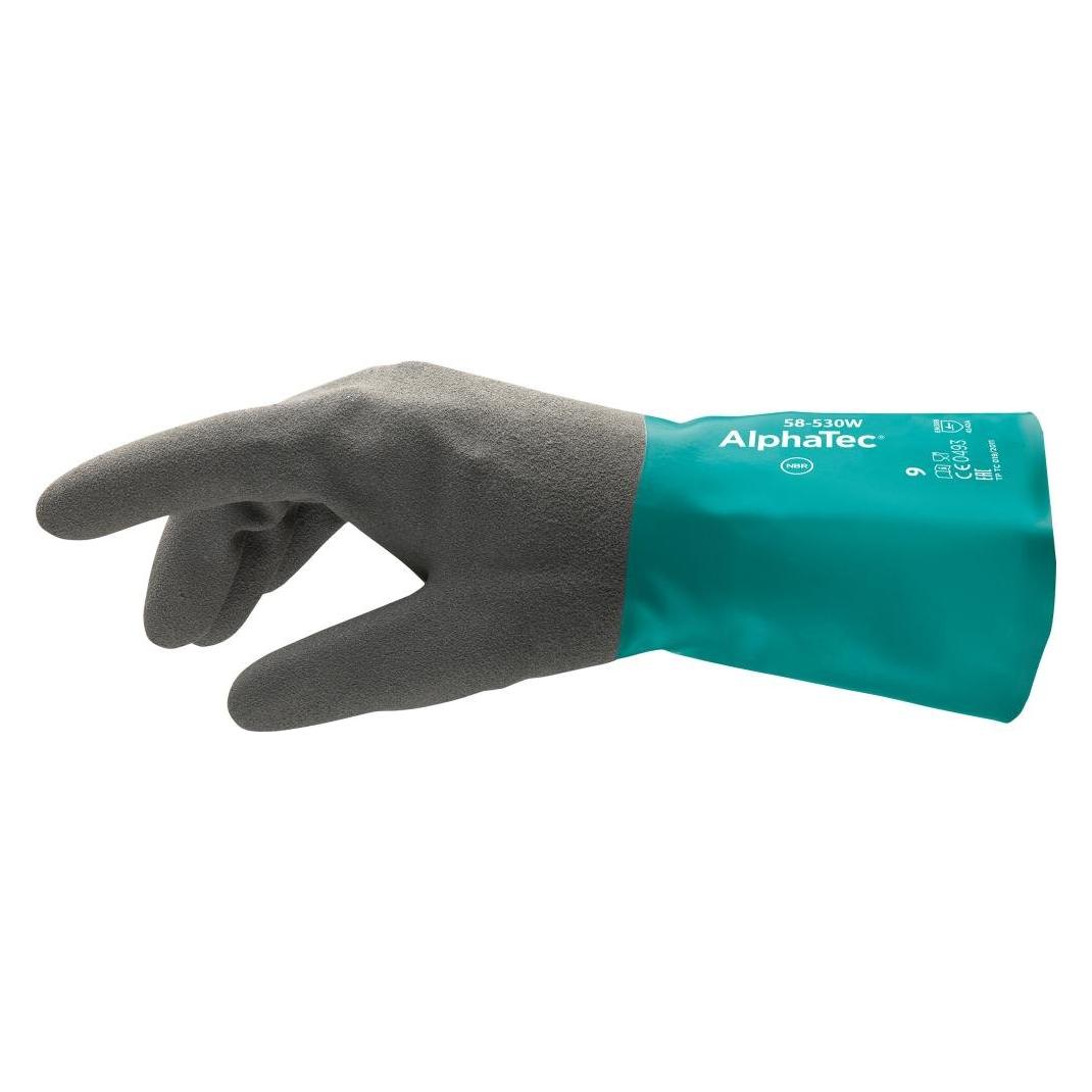 Ansell Handsch.AlphaTec 58-530W, 305 mm, Gr. 8 Gr. 8 (8) (76490489779)