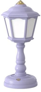 Uplift Essentials Mini Retro LED Desk Lamp With USB Rechargeable Touch Control purple
