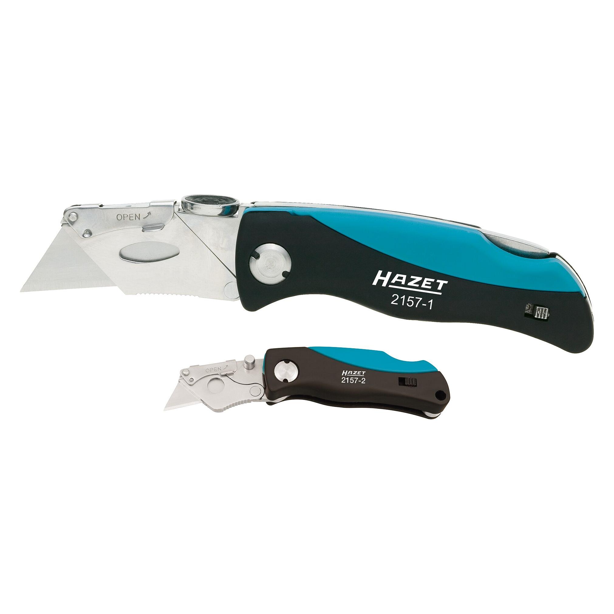 Hazet Klappmesser Satz 2157/2 Anzahl Werkzeuge: 2 (28 cm) (2157/2)