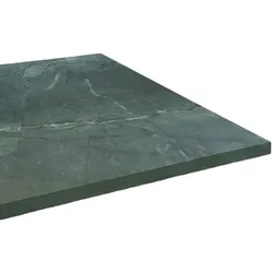 Restootab - Tischplatte 120x70 Dekor Marmor jade