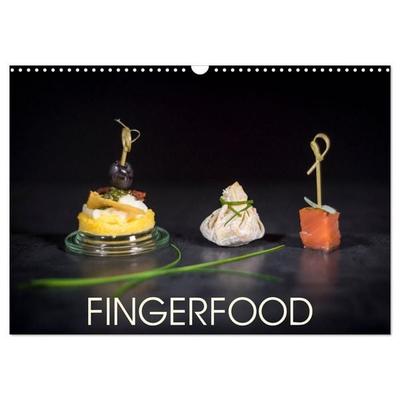 Fingerfood (Wandkalender 2027 DIN A3 quer), CALVENDO Monatskalender