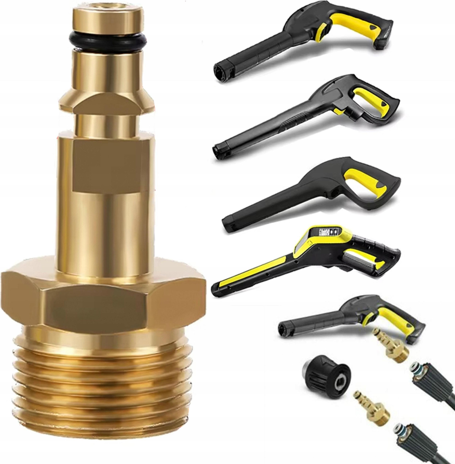 ROSFIX M22-adapter met Kärcher snelkoppeling voor slang