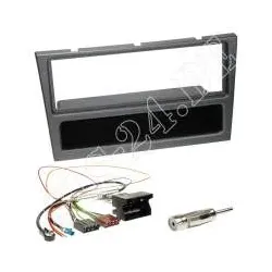 Autoradio 1-DIN Radioblende+Adapterkabel Einbauset OPEL Agila /Combo /Corsa /...