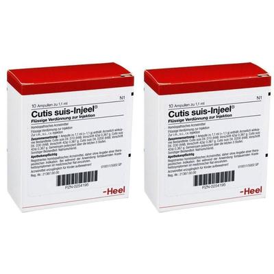 Cutis suis Injeel Ampullen 2x 2x10 St