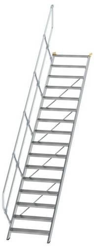 MUNK Günzburger Steigtechnik 600276 Aluminium, Stahl verzinkt Treppe