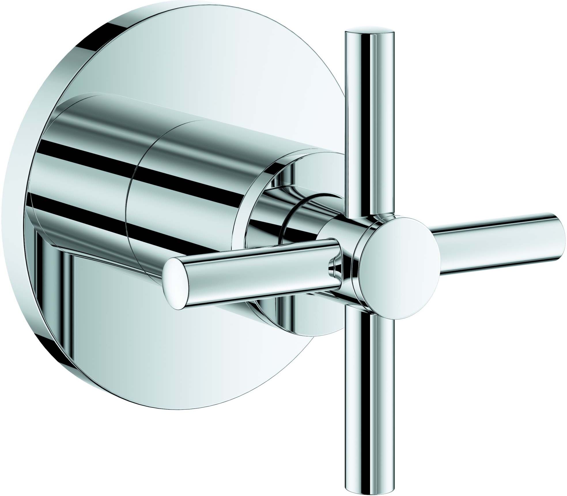 Grohe Atrio UP valve 29396000 superstructure, avec poignée croisée, chromé