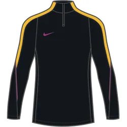 NIKE Strike Dri-FIT Fußball langarm Trainingsshirt Herren 011 - black/laser orange/medium fuchsia M