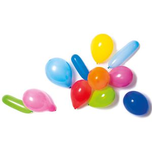 Amscan Luftballons 9197, farbig sortiert, verschiedene Formen, 30 Stück