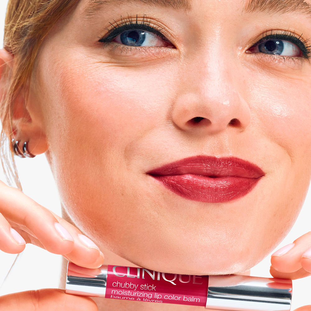 Clinique Baume à lèvres hydratant Chubby Stick couleur #Super Fraise