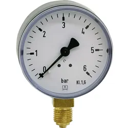 Manometer -1/0bar 63mm G1/4