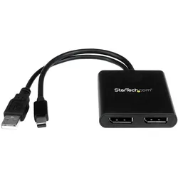 STARTECH MST Hub Mini DP St auf 2x DP Bu