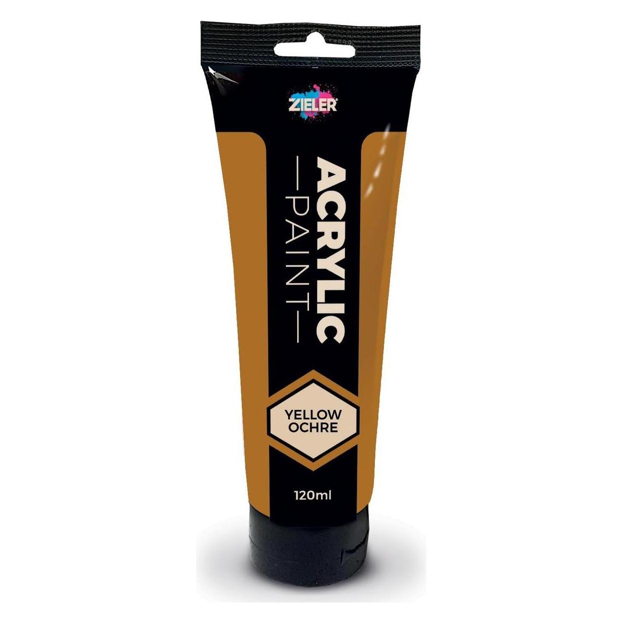 Zieler - Premium Acrylic - Yellow Ochre - 120ml (609299404) (120 ml) (609299404)