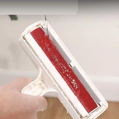 Hunde Katzen Haustiere Bürsten Gesundheitspflege Pelzbürste Haustierzubehör Kunststoff Pflege Set Bürsten Hund sauber Versorgung Cat Clean Supply Tragbar Einstellbar flexibel Langlebig Leichte