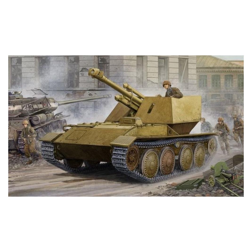 Trumpeter Krupp/Ardelt Waffentrager 105mm leFH-18 (01586)