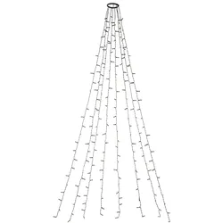 Idena, Lichterkette, Lichterkette NewTec 200 LED ww Überwurf (0.75 m)