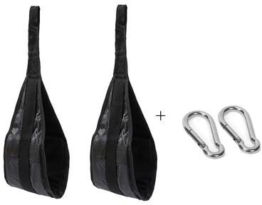 Uplifted Goods Heavy Duty AB Sling Straps Pair For Hanging Leg Raises And Pull Up Bar Training b