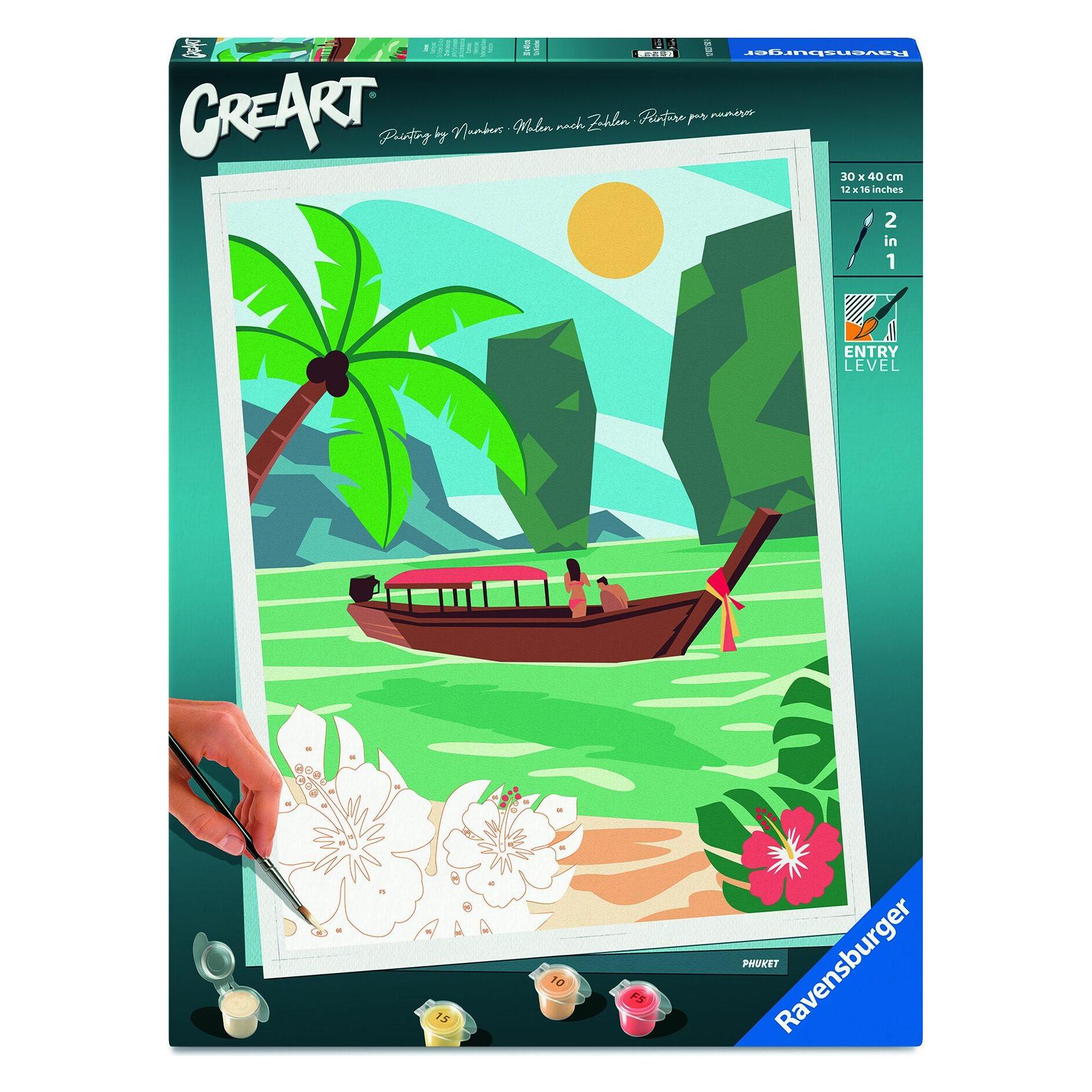 Ravensburger CreArt - Malen nach Zahlen - Phuket (12023150)
