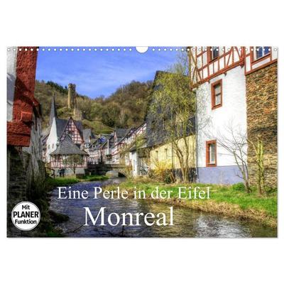 Eine Perle in der Eifel - Monreal (Wandkalender 2026 DIN A3 quer), CALVENDO Monatskalender