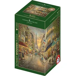 Schmidt Spiele Holzpuzzle - Thomas Kinkade Studios: Malerisches Paris, 1000 Teile