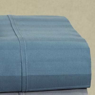 Lintex Linens, Inc. Belvedere Stripe Sheet Set, King, Blue