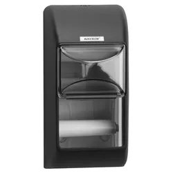 KATRIN Toilettenpapierspender 2 Rollen schwarz