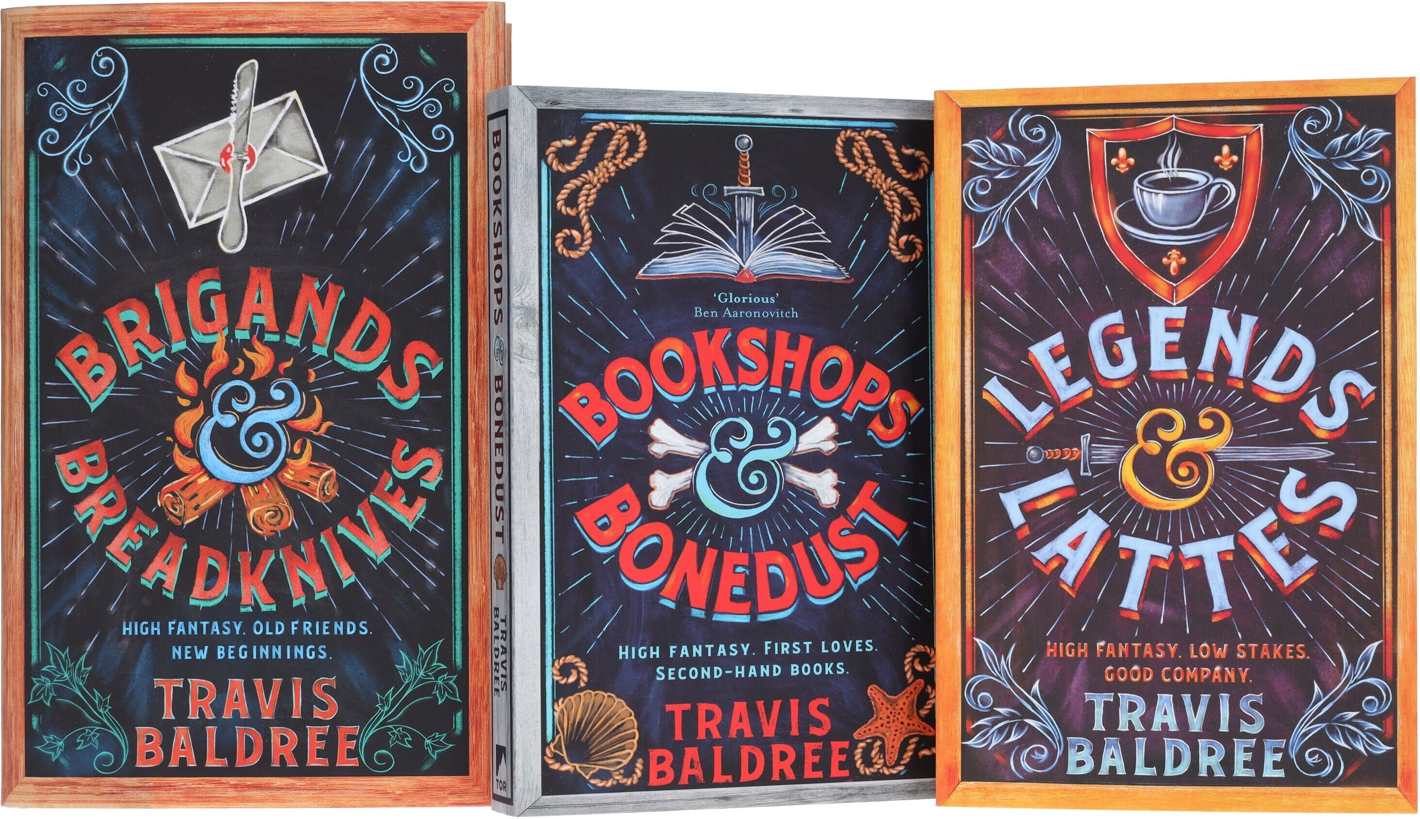 Legends & Lattes Series by Travis Baldree 3 Books Collection Set - Fiction - Paperback/Hardback Macmillan