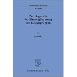 Mädler:Zur Dogmatik der Binnengliederun, Fachbücher von Jan Mädler