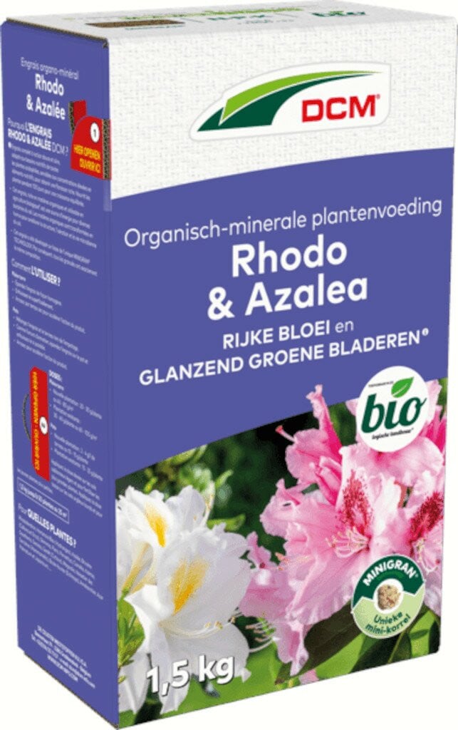 DCM & Lamarca Voeding voor Rhododendron, Hortensia en Azalea 1,5 kg