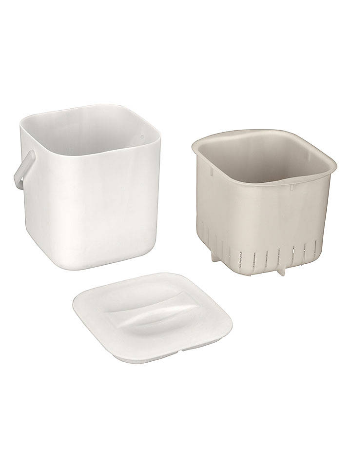 Schöner Wohnen Kollektion Abfallsammler "Cindy" in Creme - 3 l - onesize