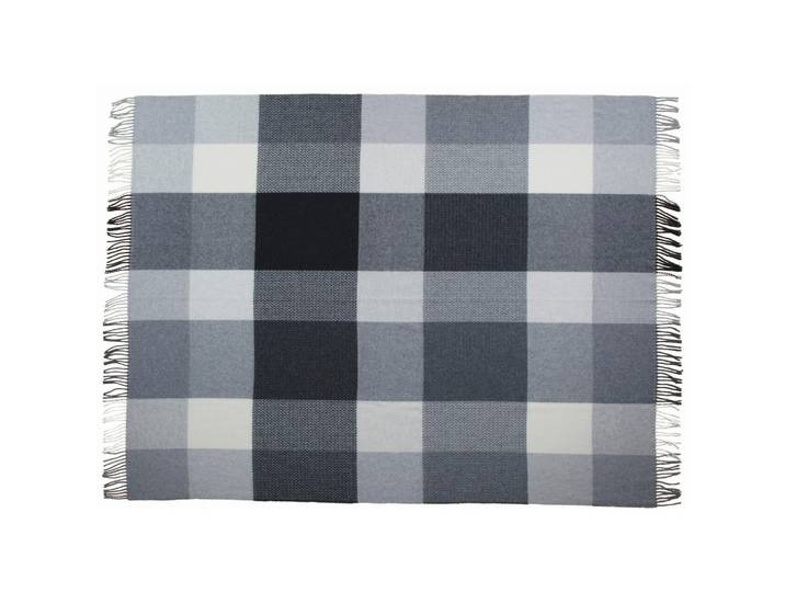 Dieter Knoll Plaid, Grau, Textil, 130x170 cm, Fransen, pflegeleicht, Heimtextilien, Wohntextilien, Decken, Plaids