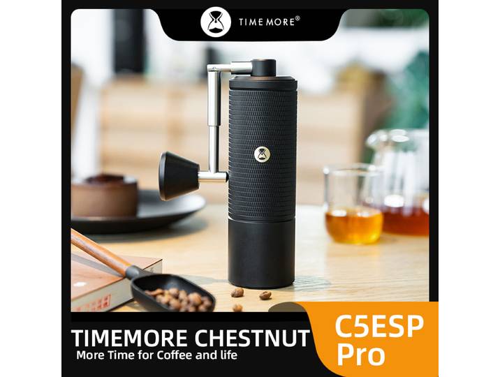 TIMEMORE Chestnut C5 ESP PRO expresso manuel moulin à café réglable noyau en acier bavure SendCleaning brosse extérieur Portable