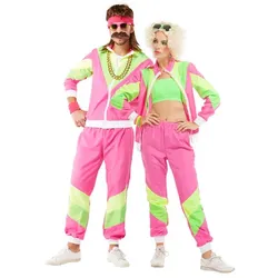Trainingsanzug 80er Jahre unisex, pink