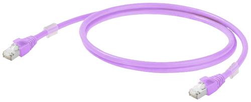 Weidmüller 2701550003 RJ45 Patchkabel CAT 6a S/FTP 0.30m Violett 1St.