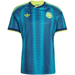 adidas FCF Kolumbien Auswärtstrikot WM 2026 Herren JL6974 - team navy blue 2/mystery petrol XL