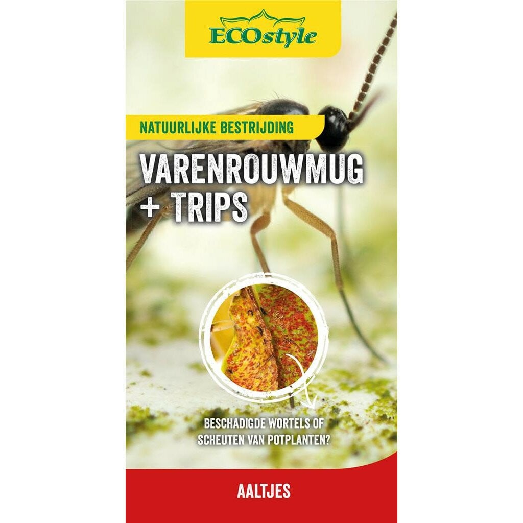Ecostyle Biologische Aaltjes tegen varenrouwmug voor 50-100 planten