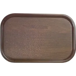 CAMBRO Tablett Pressholz, rutschfest, eckig, Länge: 750 mm, Breite: 480 mm