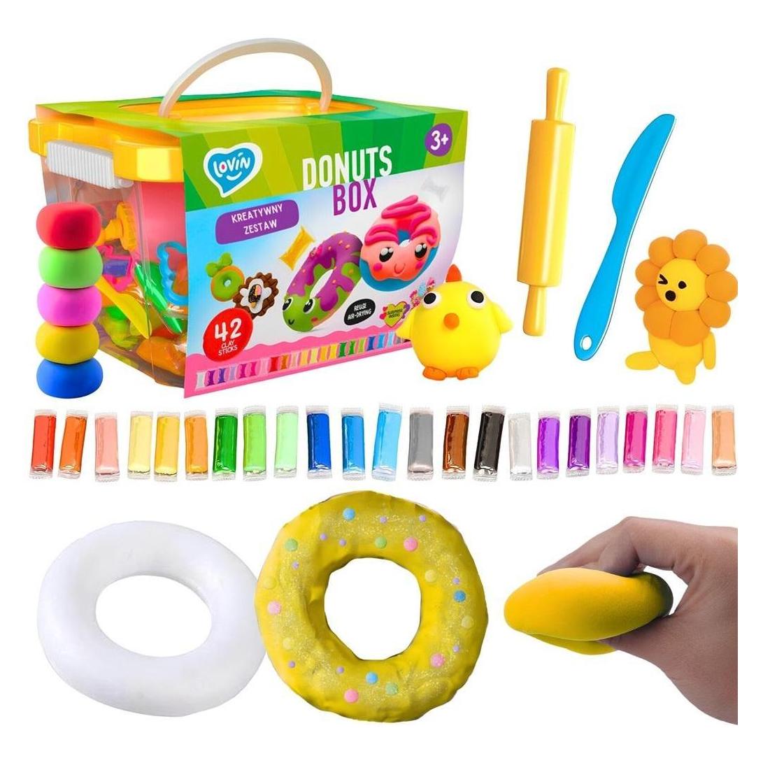 Clovin Ein Kreativset zum Modellieren eines Donuts (OKT5078)