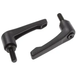 RS PRO, Möbelausstattung, Klemmhebel Kunststoff 65mm Aussen M8x20mm
