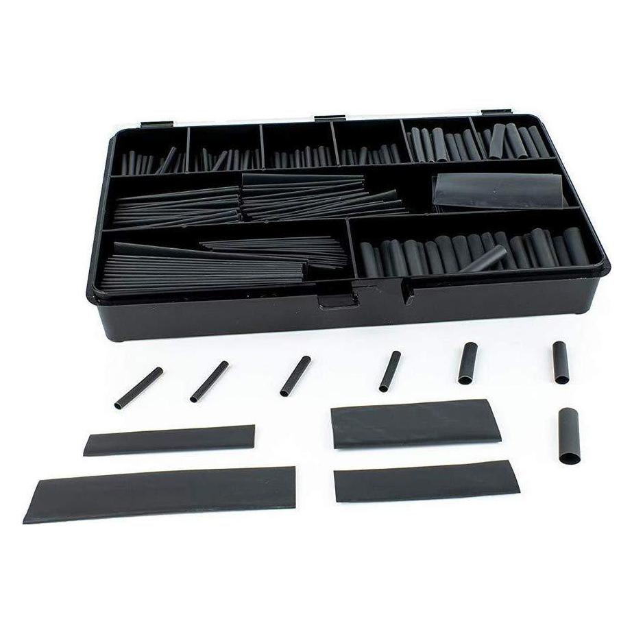 WKK Schrumpfschlauch Sortiment (schwarz, 465-tlg.) H-2(Z) (465x) (28113101)