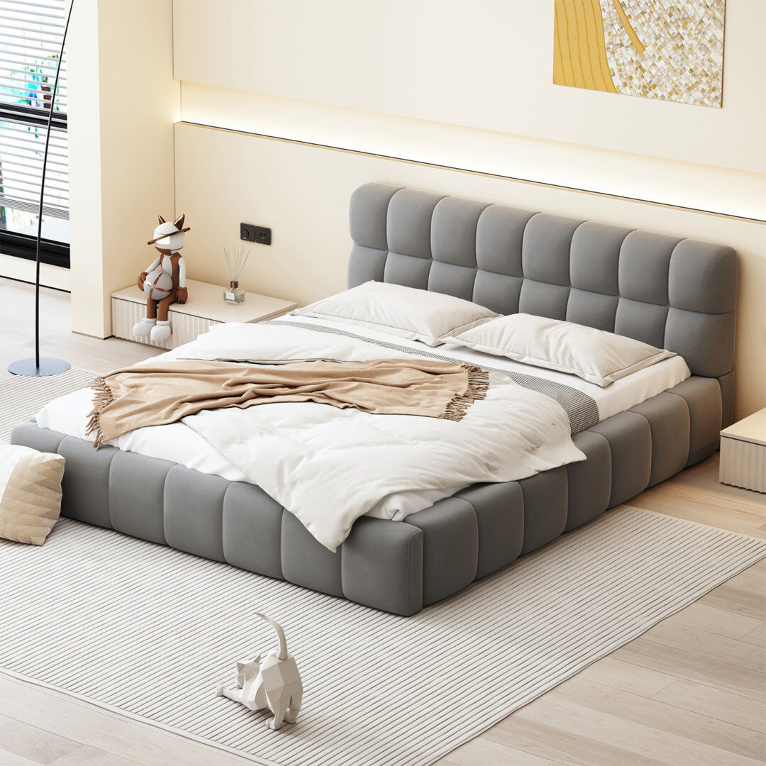 Brayden Studio Bed Grey 90