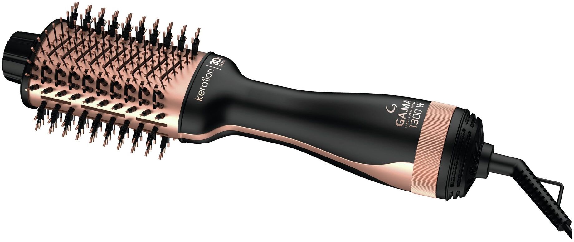 Modellatore capelli Ga Ma GH4001 STYLISH KERATION 3D Black e Bronze